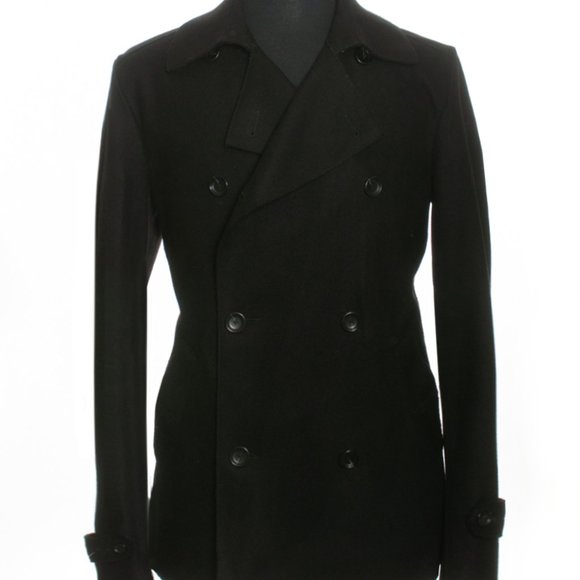 ZZegna Exposed Seam Drop8 Lightweight Pea Coat - Picture 1 of 4